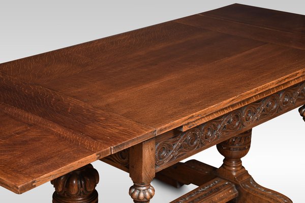Antique oak table for sale discount