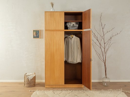 Ash Veneer Wardrobe from Oldenburg Furniture Workshops 1950s for