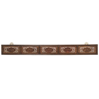 Chinese Walnut Shelf From Jiangsu - 19th Century Chinese Walnut Shelf From Jiangsu - 19th Century