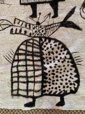 Traditional Indian Textile 廃盤 Sarasa with Small Rosettes - India (Coromandel Coast), for
