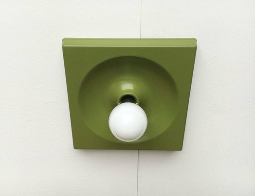 Mid-Century Space Age Quadro Wall Lamps by Jürgen Lange for