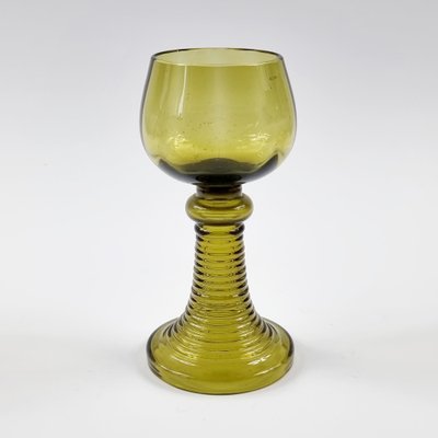 Discover Roemer Glass- Green Stemmed German Wine Glasses