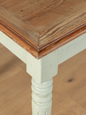 Table de salle à manger ronde artisanale en bois, inspirée de Wabi-Sabi