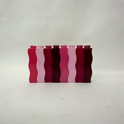 Vintage Wave Squiggle Skämt Vases from Ikea, 1990s, Set of for