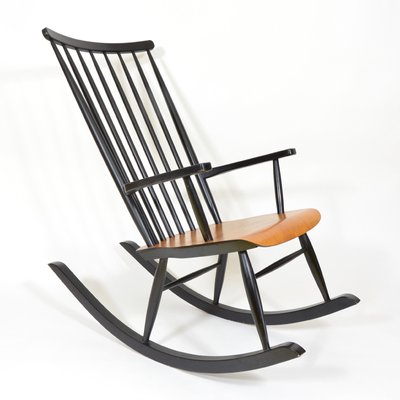 Mid Century Finnish Rocking Chair For At Pamono Mid Century Finnish Rocking Chair 1