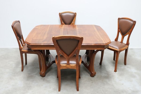 Art nouveau dining set deals
