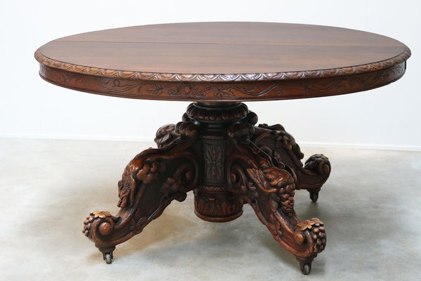 【最安値挑戦】 French Antique Oval Pamono at sale for 1850 Oak, in Table Dining ダイニングテーブル