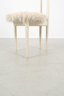 Fluffy dining chair hot sale
