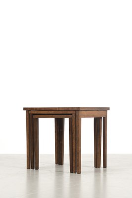 Wooden nest of 3 tables discount