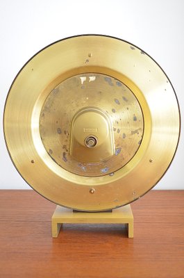 希少美品Kienzle ワールドタイム置時計 ビッグサイズゴールド未使用 Large Art Deco World Time Clock by Heinrich Möller for Kienzle