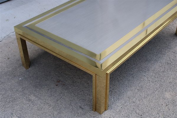 Plateau Vintage Maison Mercier 1970 – Lucite Marron, Poignées, Fait Main, France
