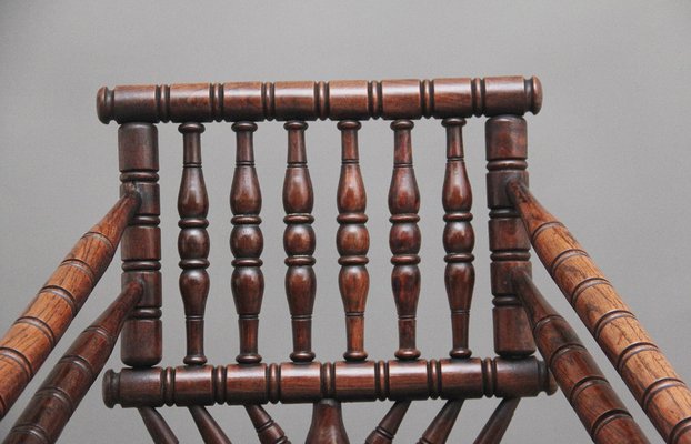 Antique Oak Turners Chair, 1840 for sale at Pamono