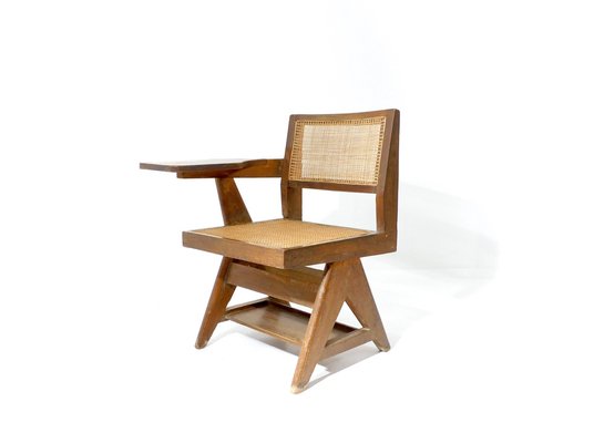 Vintage PJ-SI-26-A Chair by Pierre Jeanneret, 1950s for sale at Pamono