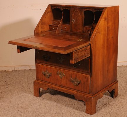 Antique wood secretary on sale desk