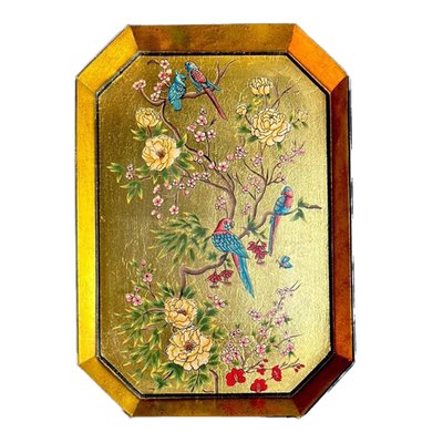 Decorum Dekoriertes Tablett mit Vögeln von Les Ottomans bei Pamono kaufen