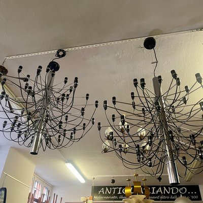 Model 2097/50 Chandelier by Sarfatti for 1980s for sale