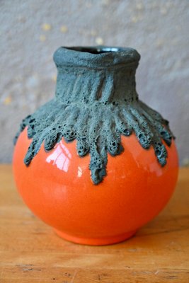 Vase in Fat Lava from Roth Keramik, 1960s for sale at Pamono