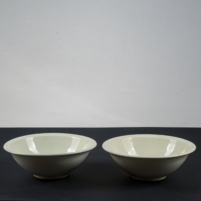 Porzellanschalen von Fabriano Mannucci, 1890er, 2er Set bei Pamono kaufen