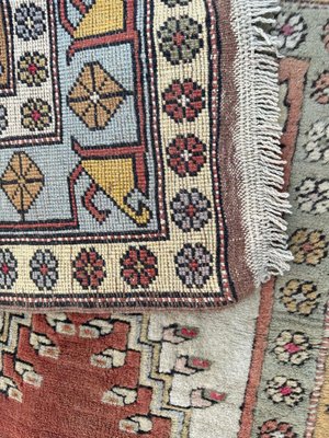 80.5×132\"Capricious” ViNTAGE TURKiSH RUG 80.5×132