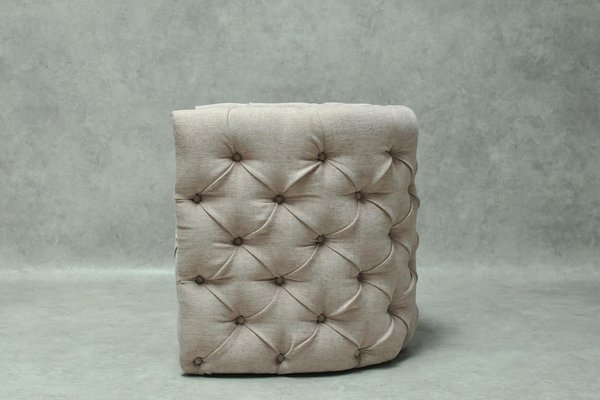 See Armchair in Grey Fabric for sale at Pamono