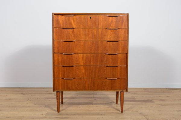Mid Century Danish Teak Dresser 1960s
