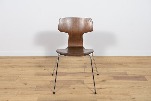 低価格で大人気の Chairs Dining 3103 Model by Hansen Fritz for Jacobsen Arne ダイニングチェア