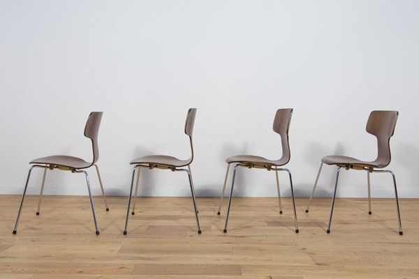 Model 3103 Dining Chairs by Arne Jacobsen for Fritz Hansen