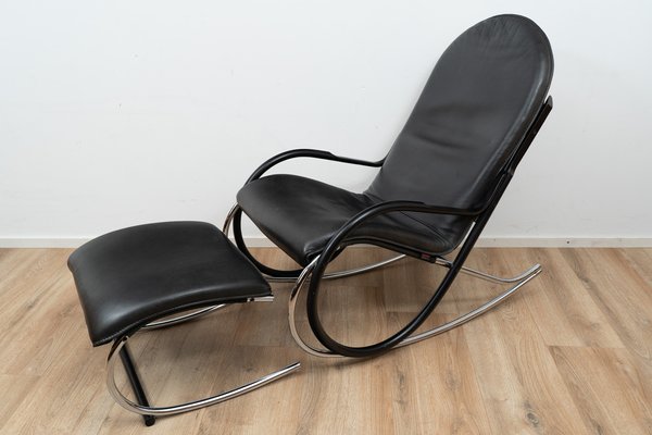 Rocking swivel sale chair with ottoman