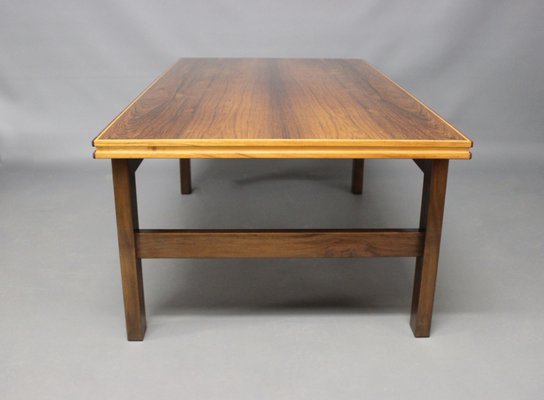 Danish Rosewood Coffee Table With Floating Top 1960s For At Pamono Danish Rosewood Coffee Table With, Floating Wooden Coffee Table