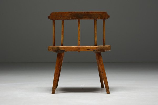 Poltrona tirolese, Austria, XIX secolo in vendita su Pamono