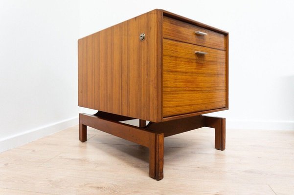 Mid Century Filing Cabinet by Herbert Berry for Lucas 1950s for