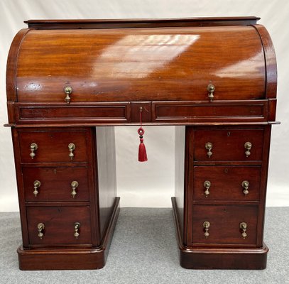 Roll up on sale top desk