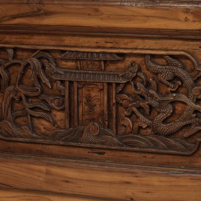 Rajashtan biombo de madera antiguo hecho a mano color marrón de 72 pulgadas  de alto, esculpido en ambos lados, completamente reversible, muy versátil