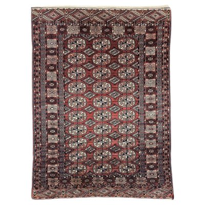 Nice Antique Turkmen Bokhara Rug, 1890s for sale at Pamono