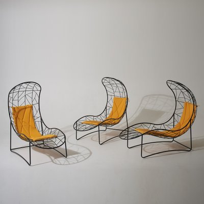 Modern Lounging Recliner Hanging Chair from Studio Stirling for
