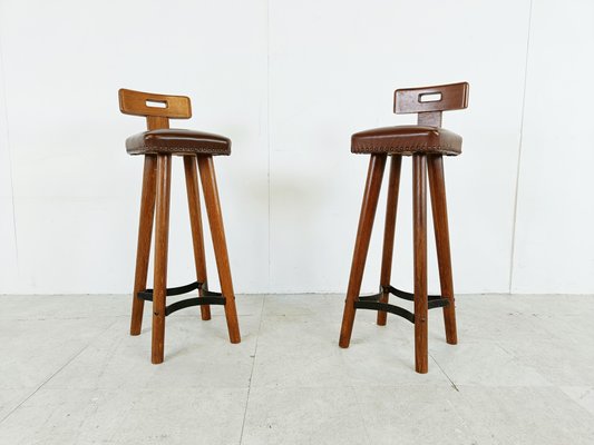 Vintage mid century bar stools shop