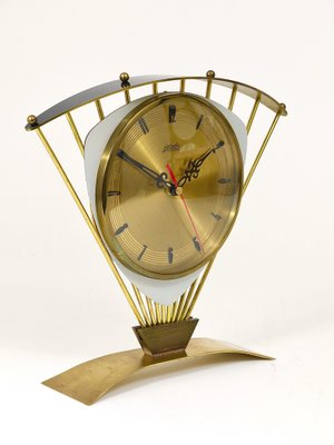 Vintage Mid Century Modern Starburst Sunburst Wall Clock