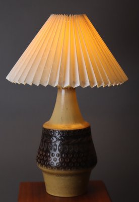 Ceramics Table Lamp Aus from Søholm / Stentöj Bornholm