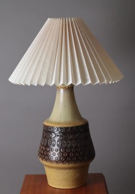 Ceramics Table Lamp Aus from Søholm / Stentöj Bornholm