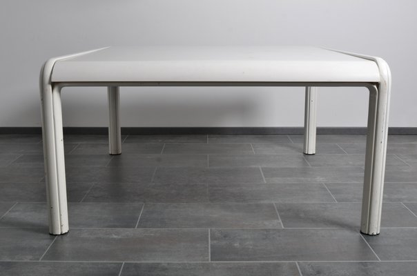 Orsay Dining Set in Leather by Gae Aulenti for Knoll, 1970s