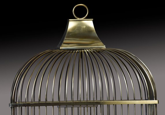 Large Brass Birdcage for sale at Pamono