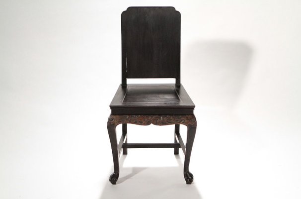 Side Chair With Chinese Decorations 1960s