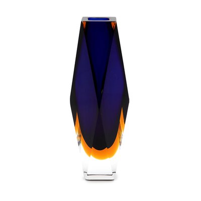 Large San Marco Murano Glass Vase by Alessandro Mandruzzato for