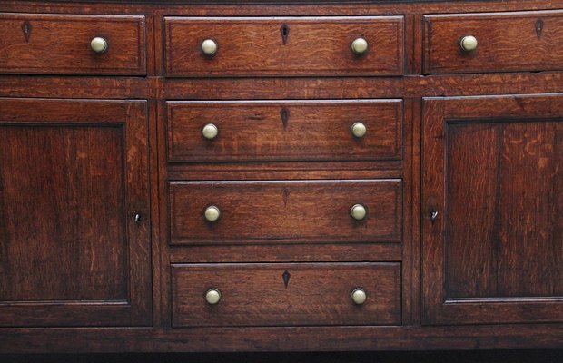 Early 19th Century Georgian Oak Dresser Base 1810s for sale at Pamono