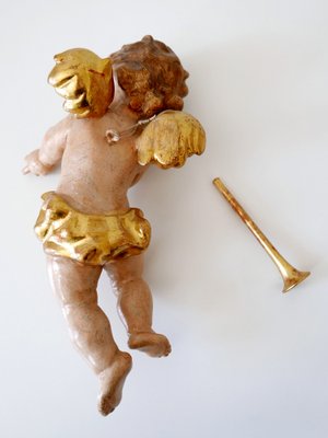 Petits Anges Musiciens Putti à Suspendre - Décorations De Noël Pour Sapin - Vintage