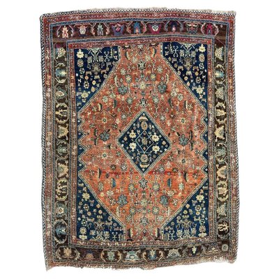 Antique Kashkouli Qashqai Rug for sale at Pamono