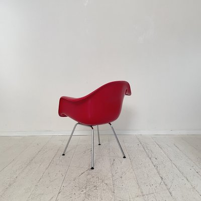 Roter Dax Lounge Armchair by Charles Ray Eames for Fehlbaum