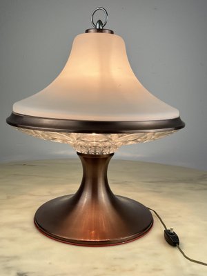 Murano Glass Table Lamp, Italy, 1960s for sale at Pamono