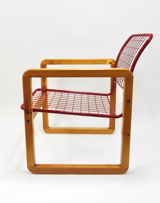 Vintage Wire Armchair by Knut & Marianne Hagberg for Ikea, 1982