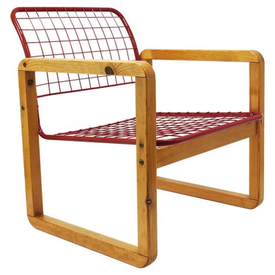 Vintage Wire Armchair by Knut Marianne Hagberg for Ikea 1982